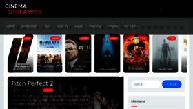 What Cinemastreaming.info website looked like in 2018 (5 years ago)