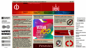 What C-budejovice.cz website looked like in 2018 (5 years ago)