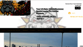 What Cajunmaddogs.com website looked like in 2018 (5 years ago)