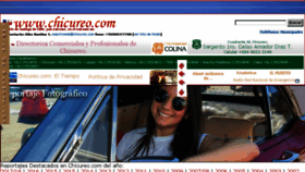 What Chicureo.com website looked like in 2018 (5 years ago)