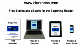 What Clarkness.com website looked like in 2018 (5 years ago)