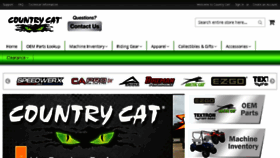 What Countrycat.com website looked like in 2018 (5 years ago)