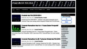 What Ceramahpidato.com website looked like in 2018 (5 years ago)