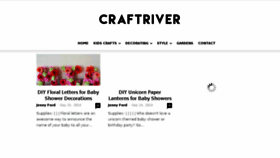 What Craftriver.com website looked like in 2018 (5 years ago)