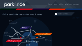 What Cambridgeparkandride.info website looked like in 2018 (5 years ago)