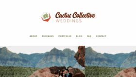 What Cactus-collective.com website looked like in 2018 (5 years ago)