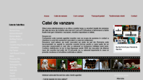 What Cateidevanzare.ro website looked like in 2018 (6 years ago)