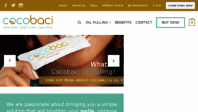 What Coco-baci.com website looked like in 2018 (5 years ago)