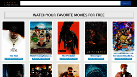 What Cinemaoi.com website looked like in 2018 (5 years ago)
