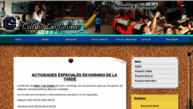 What Colegio-las-colinas.com website looked like in 2018 (5 years ago)