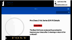 What Chessondvd.com website looked like in 2018 (5 years ago)