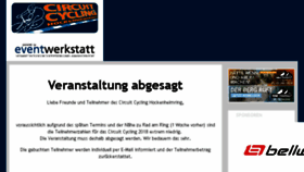 What Circuit-cycling.de website looked like in 2018 (5 years ago)