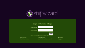 What Cv.myshiftwizard.com website looked like in 2018 (5 years ago)