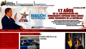 What Consuladodevenezuela.es website looked like in 2018 (5 years ago)
