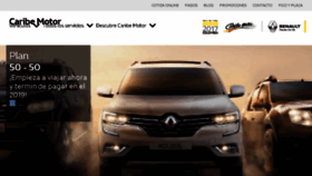 What Caribemotor.com.co website looked like in 2018 (5 years ago)