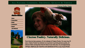What Claxtonpoultry.com website looked like in 2018 (5 years ago)