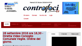 What Controvoci.com website looked like in 2018 (5 years ago)