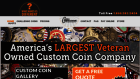 What Coinsforanything.com website looked like in 2018 (5 years ago)