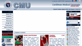 What Cmumed.org website looked like in 2018 (5 years ago)