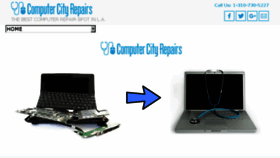 What Computercityrepairs.com website looked like in 2018 (5 years ago)