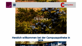 What Campusapotheke.de website looked like in 2018 (5 years ago)