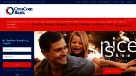 What Crescombank.com website looked like in 2018 (5 years ago)