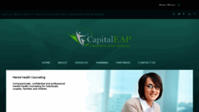 What Capitaleap.org website looked like in 2018 (5 years ago)