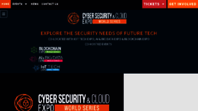 What Cybersecuritycloudexpo.com website looked like in 2018 (5 years ago)