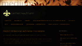 What Carmenkaufmann.de website looked like in 2018 (5 years ago)