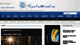 What Crystalwind.ca website looked like in 2018 (5 years ago)
