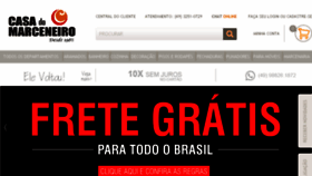 What Cmarceneiro.com.br website looked like in 2018 (5 years ago)
