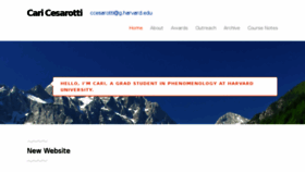What Caricesarotti.com website looked like in 2018 (5 years ago)