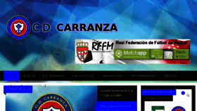 What Cdcarranza.es website looked like in 2018 (5 years ago)