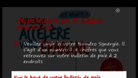 What Cet.synergie.fr website looked like in 2018 (5 years ago)