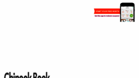 What Chinookbook.net website looked like in 2018 (5 years ago)