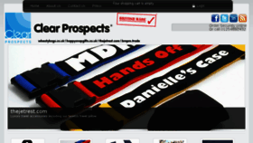 What Clearprospects.com website looked like in 2018 (5 years ago)