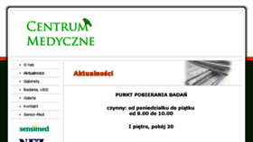What Cm-krosno.pl website looked like in 2018 (5 years ago)