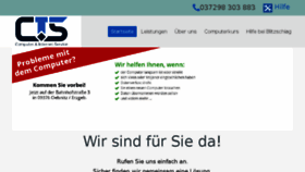 What Cis-computerservice.de website looked like in 2018 (5 years ago)