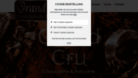 What Chocolateriegrandcru.de website looked like in 2018 (5 years ago)