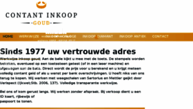 What Contant-inkoop-goud.nl website looked like in 2018 (5 years ago)