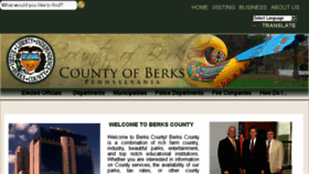 What Co.berks.pa.us website looked like in 2018 (5 years ago)