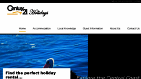 What Century21holidays.com.au website looked like in 2018 (5 years ago)