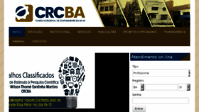 What Crcba.org.br website looked like in 2018 (5 years ago)