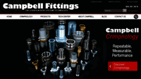 What Campbellfittings.com website looked like in 2018 (5 years ago)