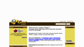 What Copperpages.com website looked like in 2018 (6 years ago)