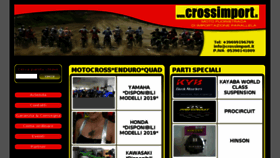 What Crossimport.it website looked like in 2018 (5 years ago)