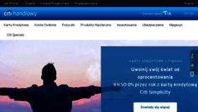 What Citibankonline.pl website looked like in 2018 (5 years ago)