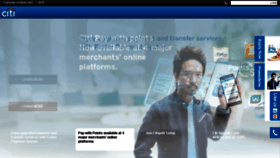 What Citibank.com.hk website looked like in 2018 (5 years ago)