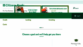 What Citizensbank.com website looked like in 2018 (5 years ago)