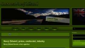 What Cestananovyzeland.cz website looked like in 2018 (5 years ago)